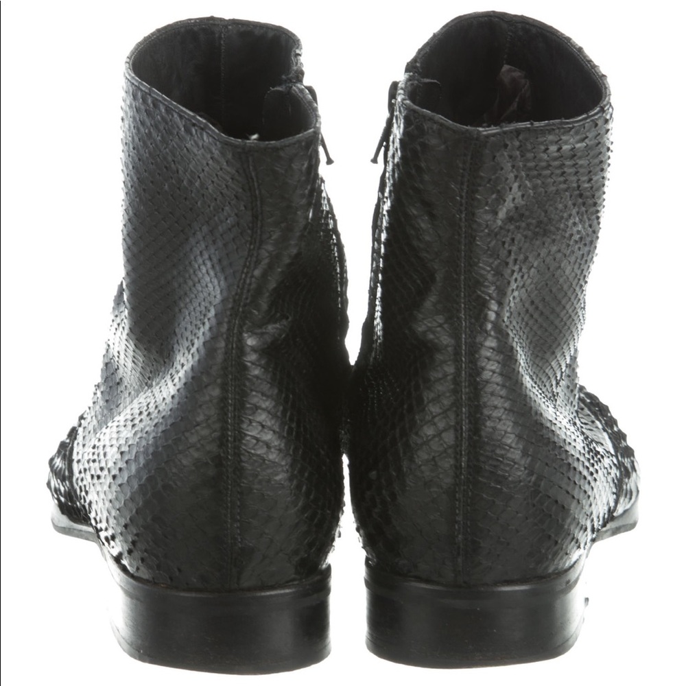 Men’s Helmut Lang Python Boots - image 4